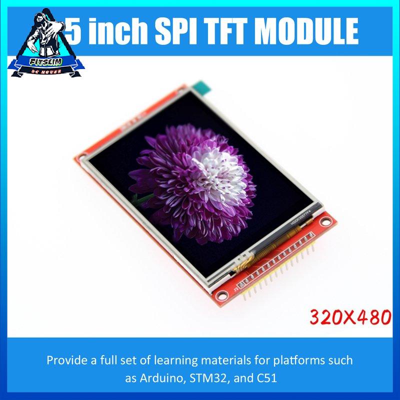 [Fitslim] 3.5 Inch 320*480 SPI Serial TFT LCD Module Display IC ILI9488 For MCU