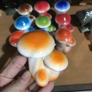 Phụ kiện nấm bằng gốm sứ
