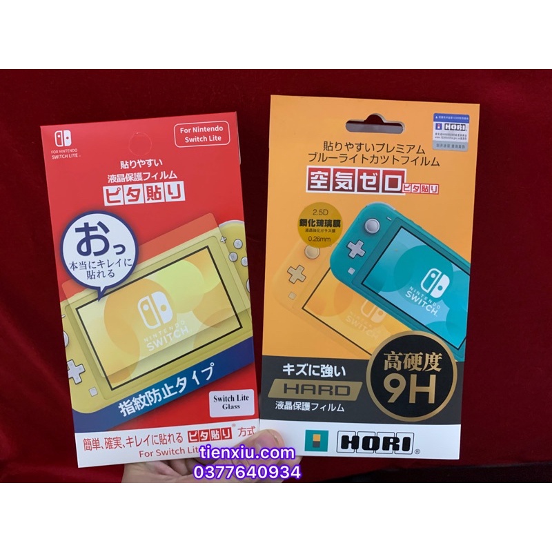 Tấm dán màn hình Nintendo Switch Lite dán kính cường lực nintendo switch lite
