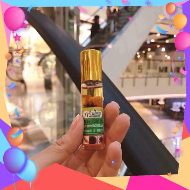 Dầu Lăn Thảo Dược Nhân Sâm Green Herb Oil 8ml