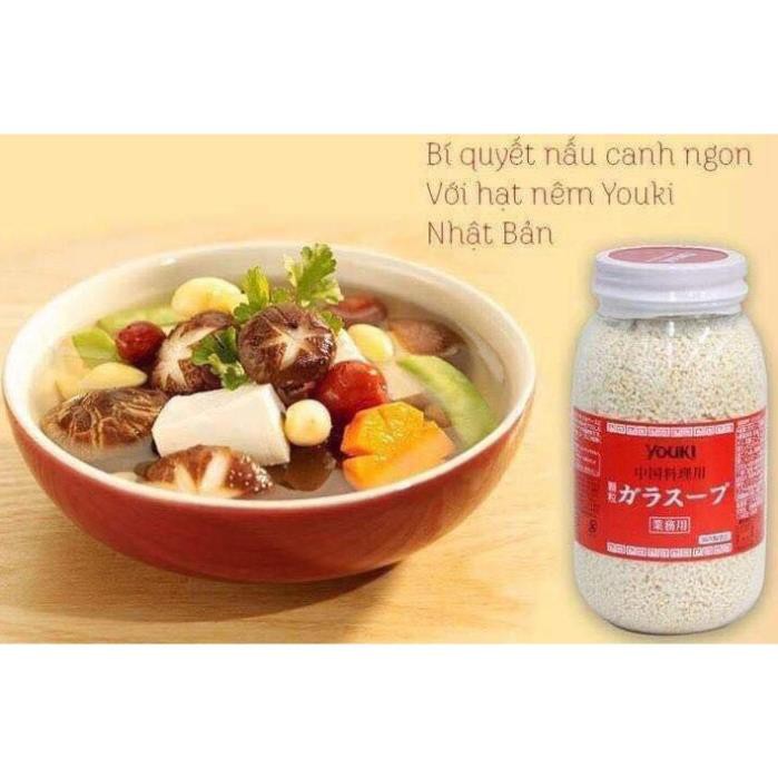 [Thổ] HẠT NÊM YOUKI NHẬT BẢN (HỘP 500GR) - HÀNG NỘI ĐỊA NHẬT, hạt nêm được cho bé khoảng 1 tuổi trở lên