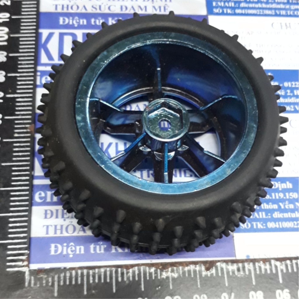 bánh xe 40x85mm, lốp xu rời CÓ GAI BÁM kde4947