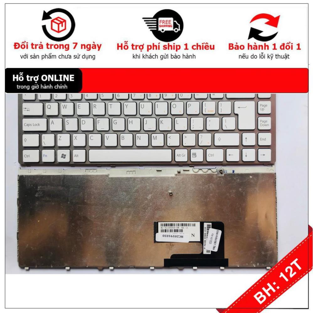 [BH12TH] Bàn Phím Laptop SONY Vaio VGN FW FW17 FW19 FW58 FW48 FW590 Series Hàng Mới 100% Bảo Hành 12 Tháng Toàn Quốc