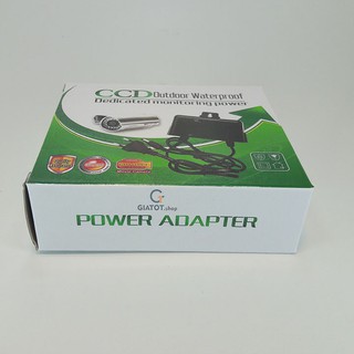 Hàng tốt có IC - nguồn camera 12V-2A chuẩn chống nước chuyên dụng
