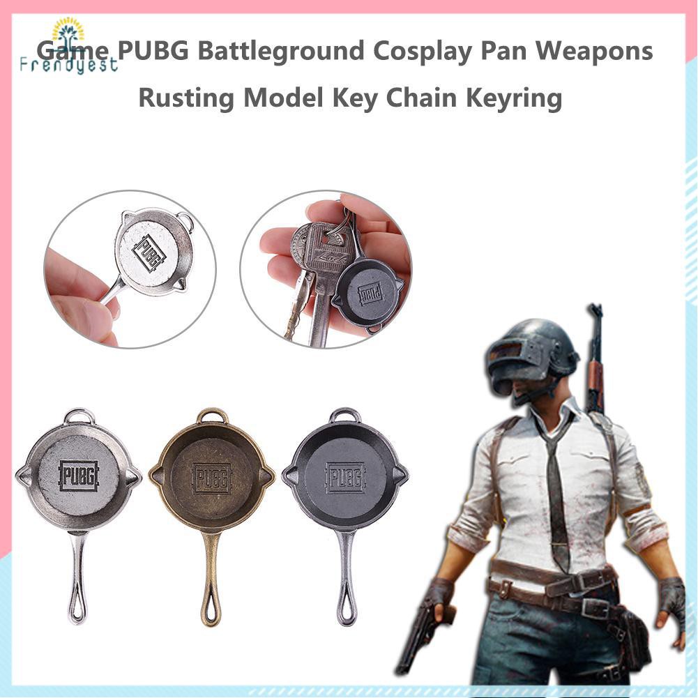 Móc khóa mặt hình vũ khí trong game PUBG xinh xắn tiện lợi