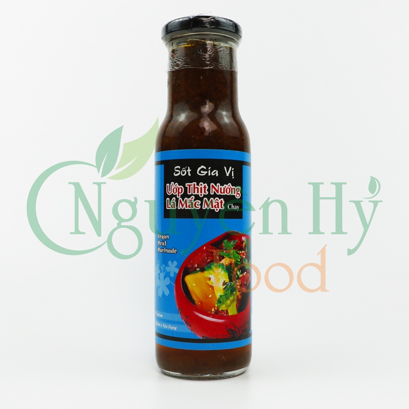 Sốt Gia Vị Thịt Nướng Lá Mật Chay Âu Lac_ 80ml/ 280ml
