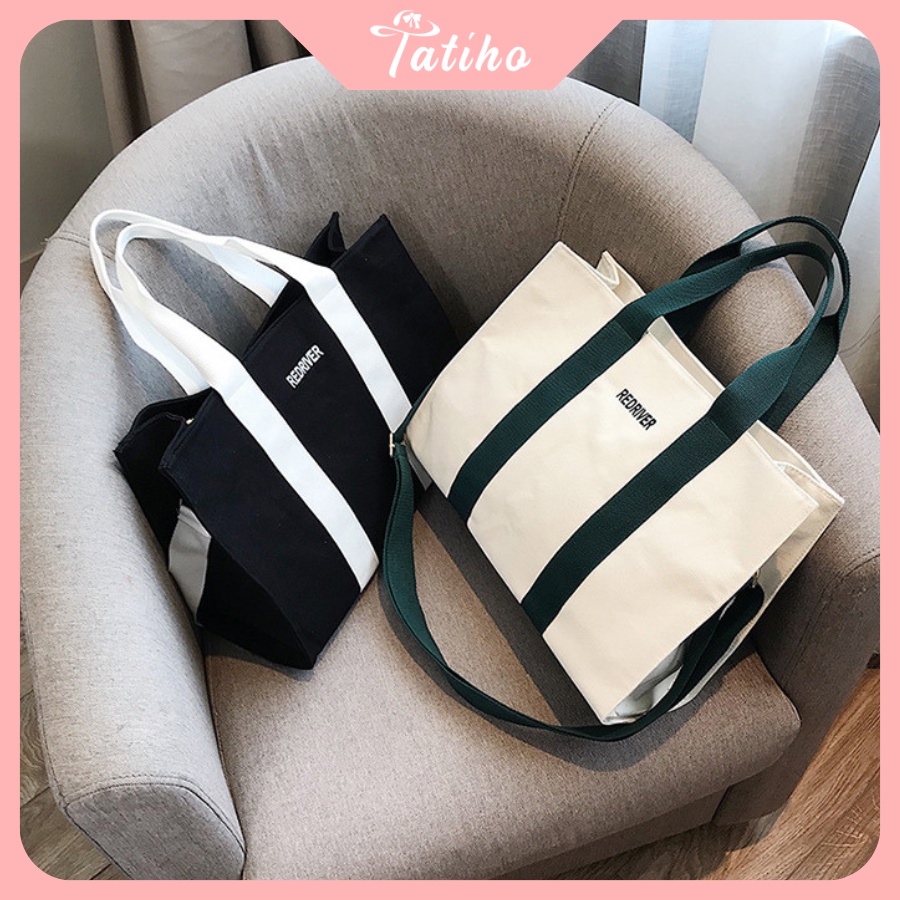 Túi Tote Đeo Chéo Nữ Đẹp Form Lớn Thời Trang Đi Học &amp; Công Sở - Tatiho - Mã TUI66