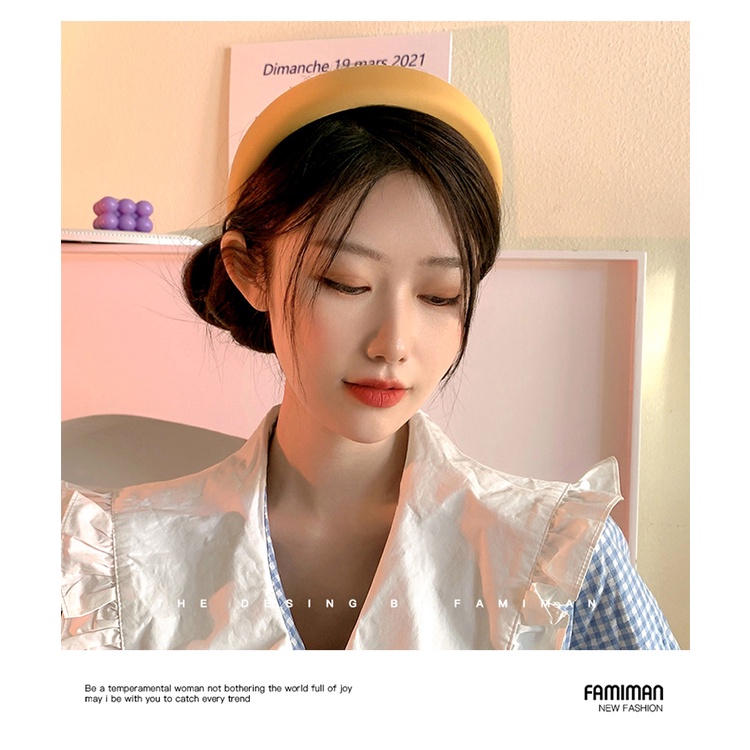 Băng Đô Cài Tóc Phong Cách Mới Cho Nữ