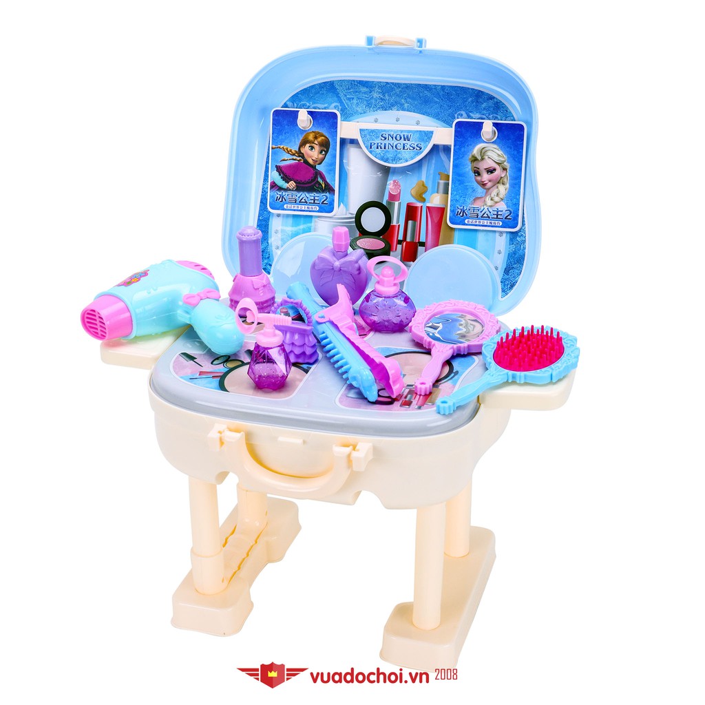 Va ly Bàn trang điểm ELSA có tay kéo, quai đeo 2 in 1