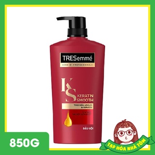 Dầu gội tresemmé vào nếp suôn mượt keratin smooth 850g