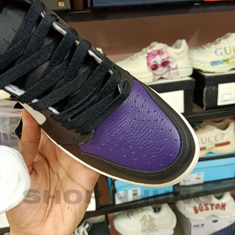 Giày Jordan 1 Tím Cổ Cao Nam Nữ Cao Cấp