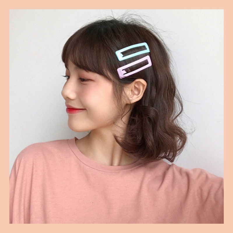 Kẹp tóc nữ hình chữ nhật xinh xinh KT6