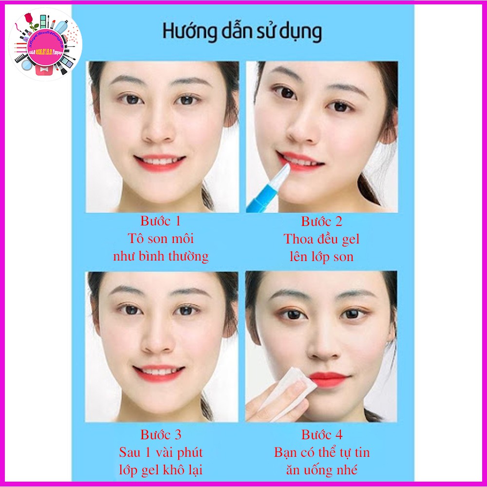 Gel Khóa Son BIQUANTANG Giữ Bền Màu Lâu Trôi 4ml | BigBuy360 - bigbuy360.vn