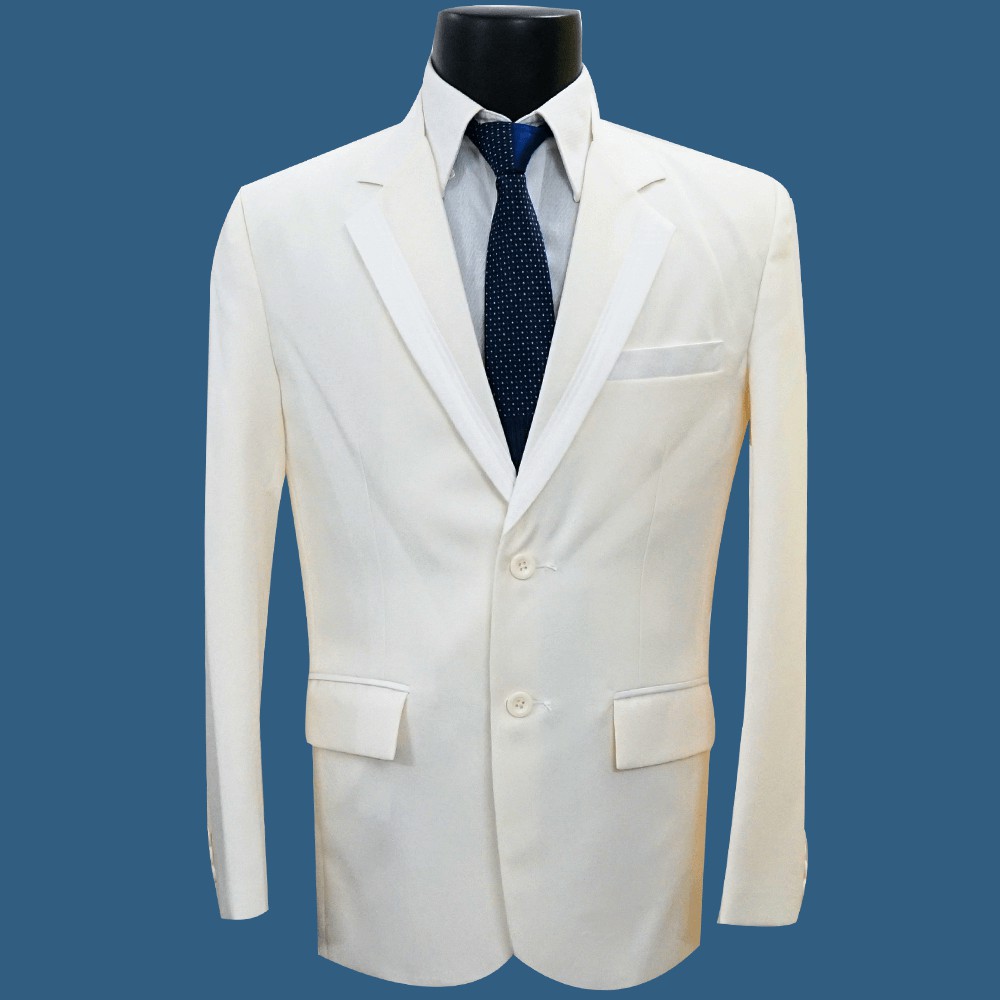 Vest chú rể - Vest kem - Vest đẹp - Vest nam may sẵn - Blazer nam - Hải Trinh Veston - Vải số 60