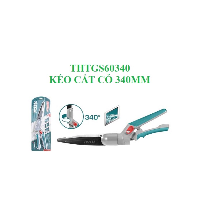 Kéo cắt cỏ 340mm TOTAL THTGS60340