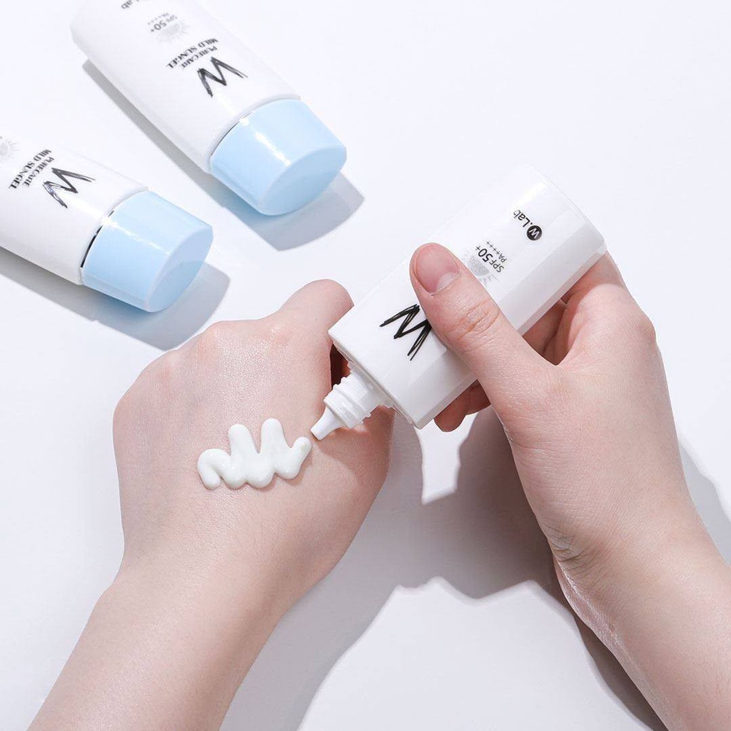 Gel chống nắng dưỡng da W.lab Purecare Mild Sungel dưỡng da SPF50+ PA++++ chai 50ml