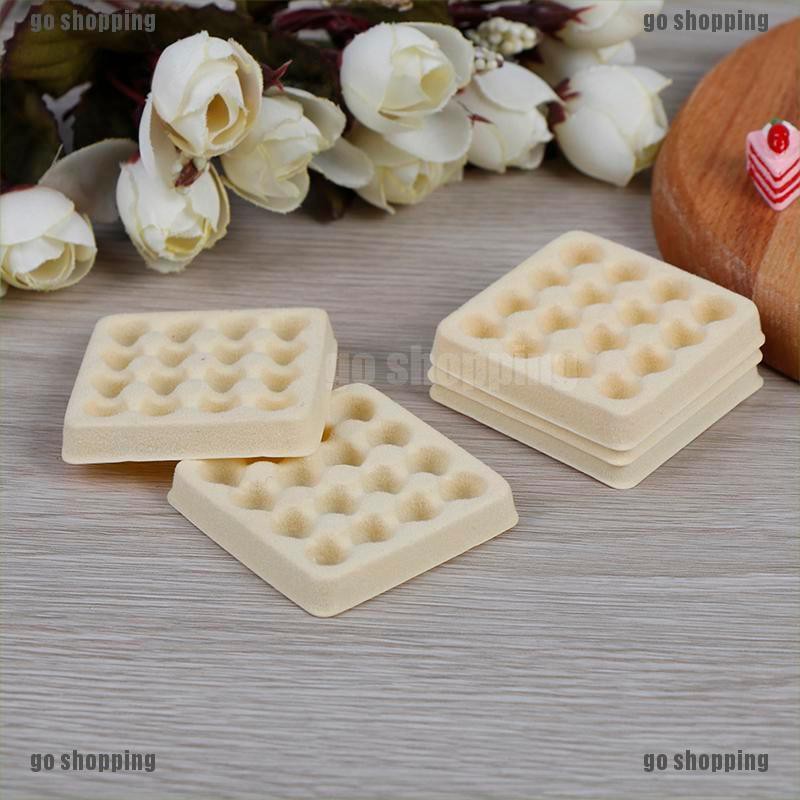 {go shopping}5 Pcs Dollhouse toy model miniature food playing mini empty egg tray