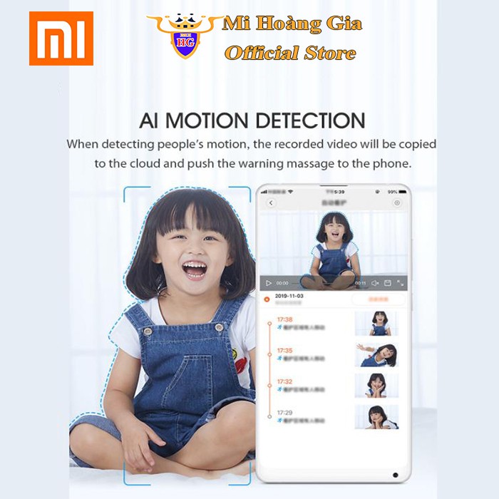 Camera giám sát 360 Xiaomi Imilab A1 chất lượng full 2K | Camera xiaomi SE 1080P | Camera xiaomi wifi 2K - mihoanggia