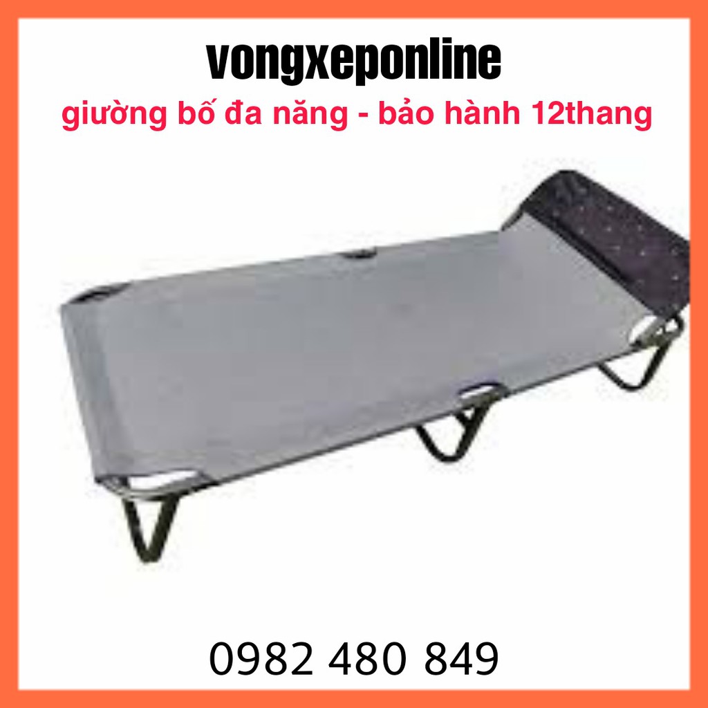 Giường xếp vải bố đa năng văn phòng - hành lang - bệnh viện giá sỉ vongxeponline