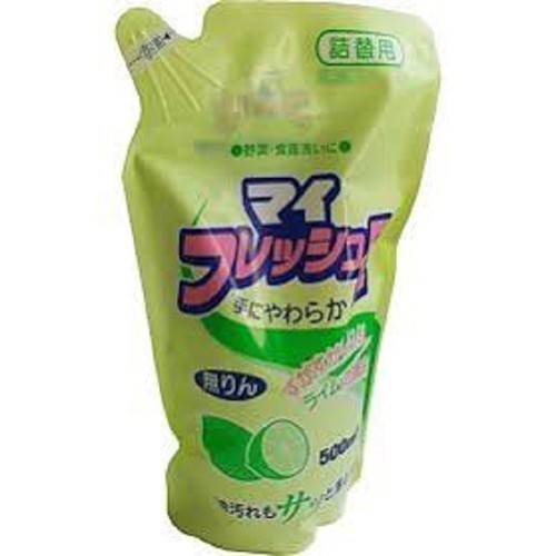 Nước rửa bát Nhật Bản chén hương chanh loại túi 500ml Rocket