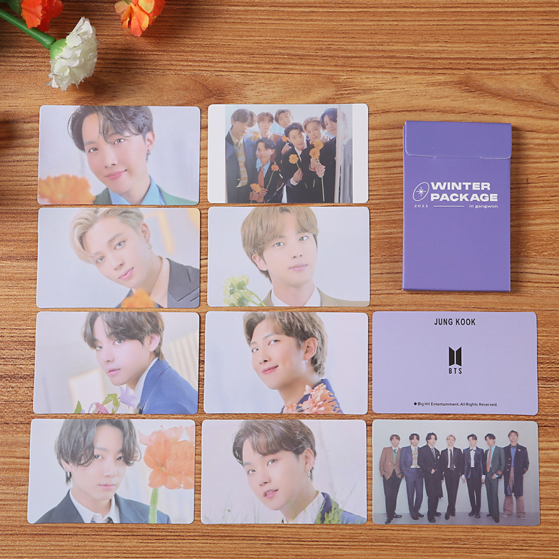 Bộ Hình Thẻ Lomo Nhóm Nhạc Bts