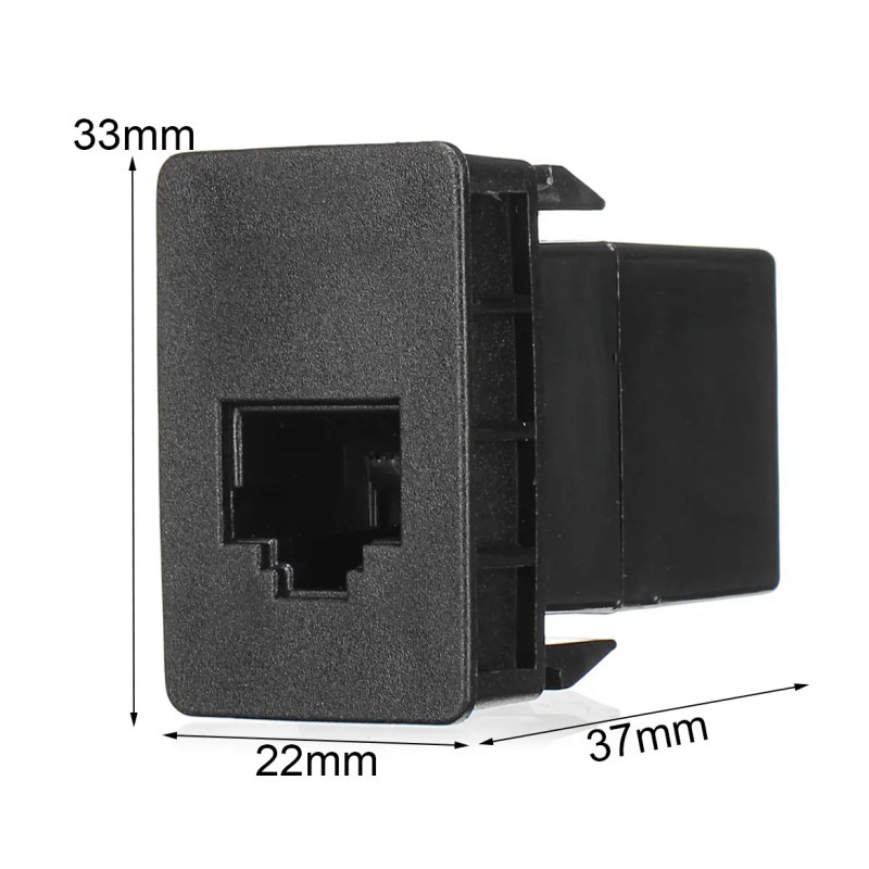 Ổ CắM Công TắC Radio CB UHF RJ45 Cho Toyota Hilux Landcruiser RAV4 2006-2011