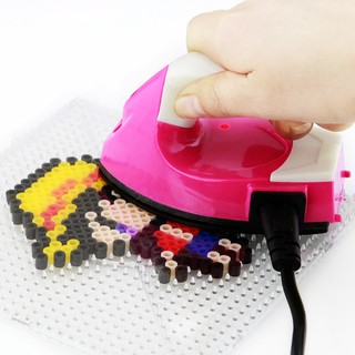 Bàn ủi mini tự làm Hama Template cho trẻ em