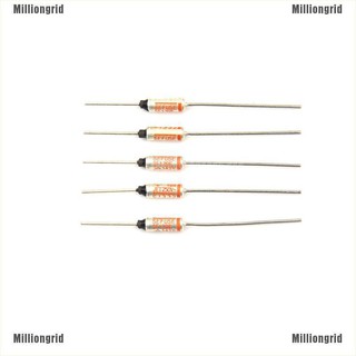 Set 5 cầu chì nhiệt sf139e 142 ° c 142 độ c 142 độ c 10a 250v chuyên dụng