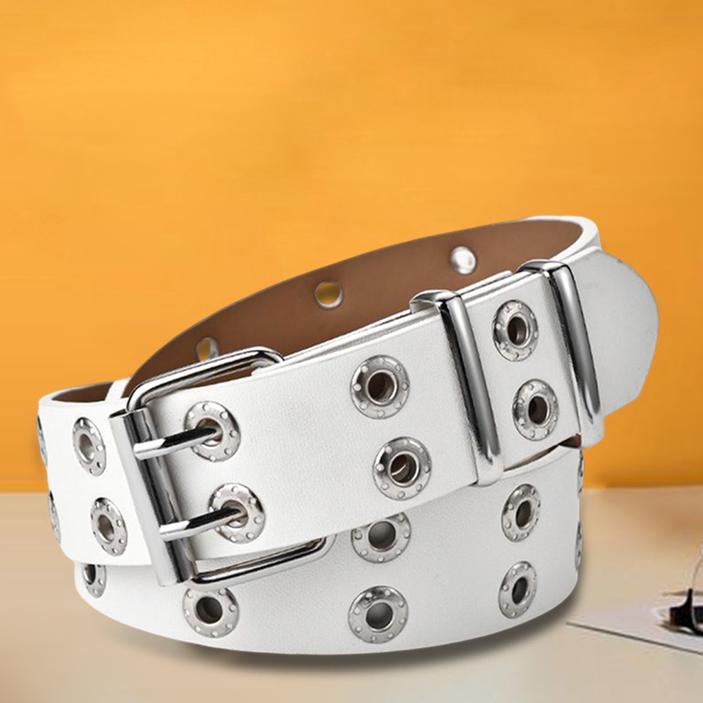 Thắt Lưng Da Hai Khóa Cài Unisex Fenteer1