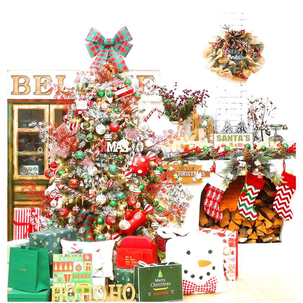 Set 30 Trái Châu 6CM Trang Trí Giáng Sinh
