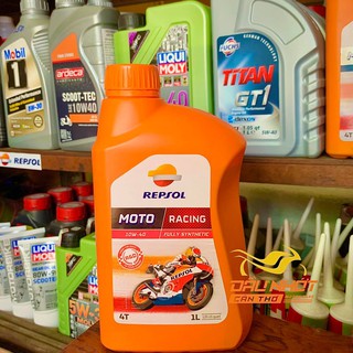 Nhớt Repsol Moto Racing 4T 10w40 1 lít