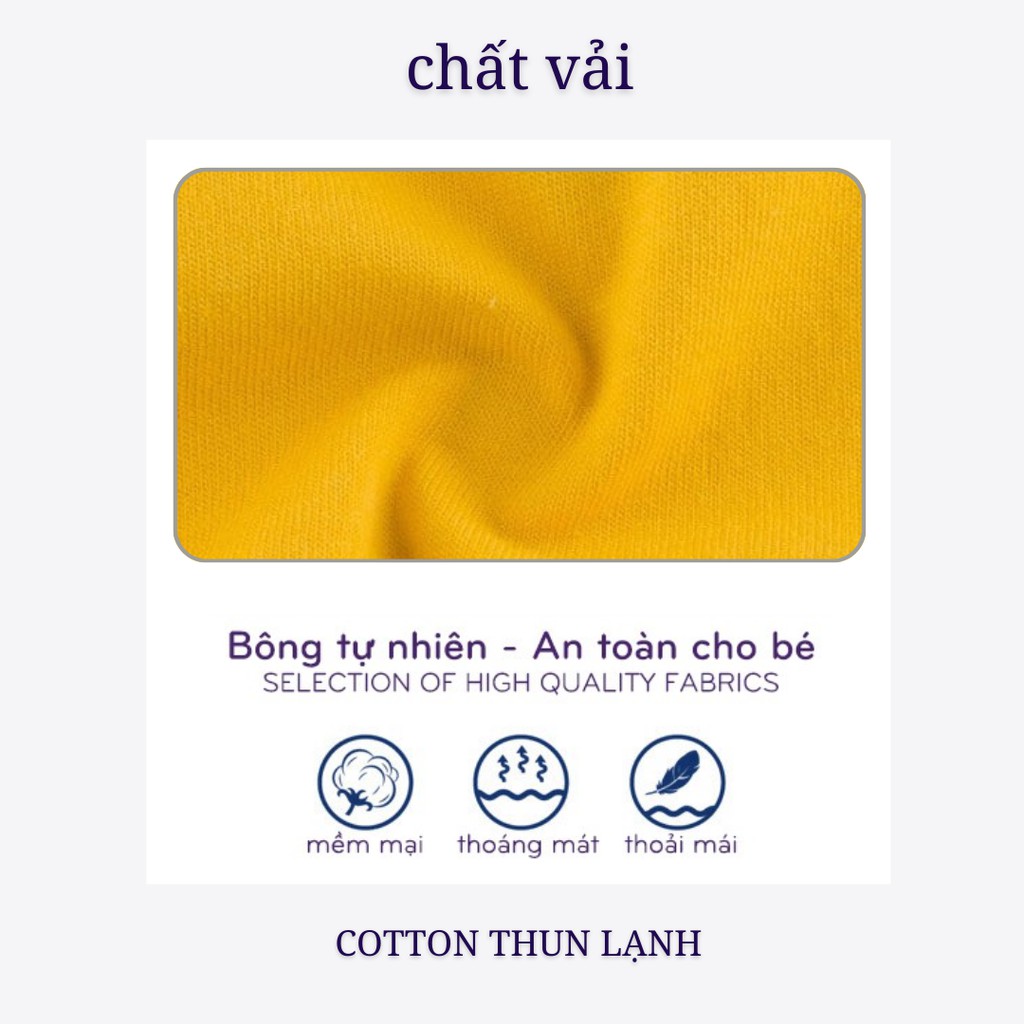 Đồ Bộ Bé Trai, Bé Gái Minky Mom Vải Thun Gân Phối Viền Cổ 1CM, Bộ Dài Tay Cho Bé Mặc Thu Đông MKMTD2143