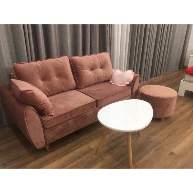 Bàn sofa decor mặt gỗ