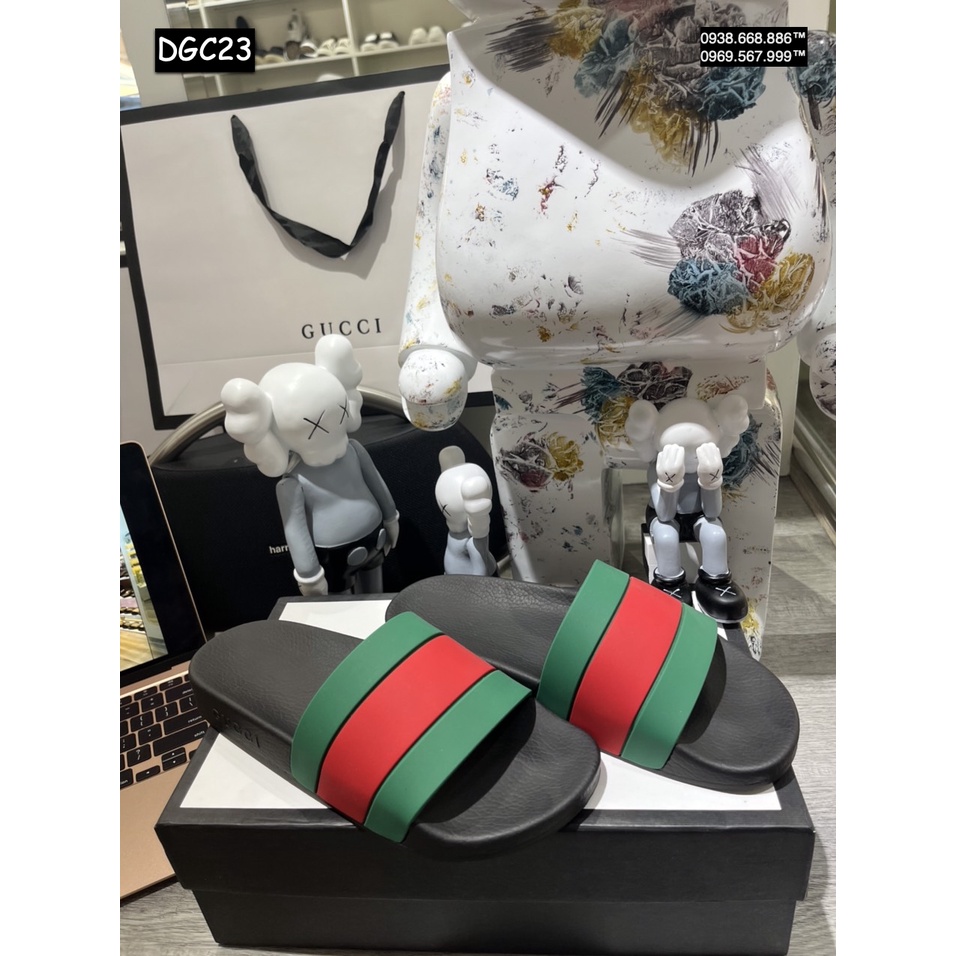 ❣️Dép 𝔾𝕦𝕔𝕔𝕚 3 sọc ngang❣️❣️❣️ Bi Store - Bếch Store
