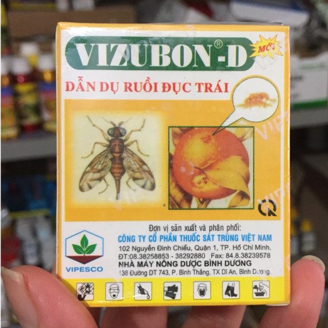 Thuốc mồi diệt ruồi vàng cho cây trồng