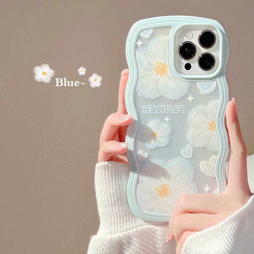 Ốp lưng iphone Ốp Điện Thoại Trong Suốt Họa Tiết Tranh Sơn Dầu Hình Hoa Cho iPhone14propromax Apple 13 xs xr 11 Edge 8p Dinuo case