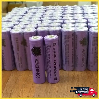 PC95 PIN 18650 PIN SẠC 4.2V (2300mAh ) WASHINGS, Pin sạc 4.2V, Pin Washings