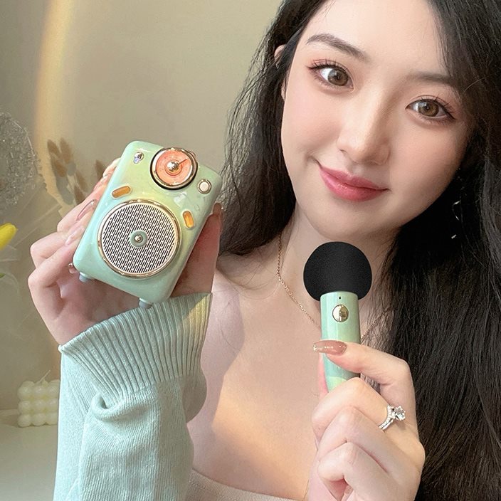 Divoom Fairy-OK Loa Bluetooth đa chức năng Loa di động không dây mini có mic