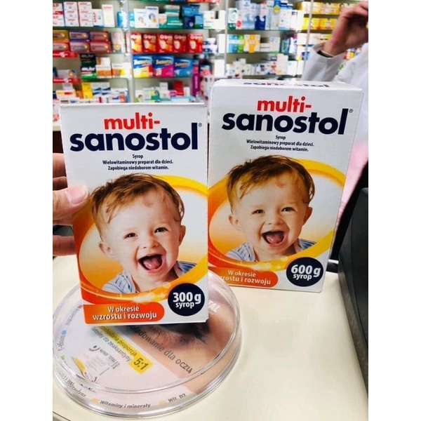 Siro tăng đề kháng sanostol cho bé Balan