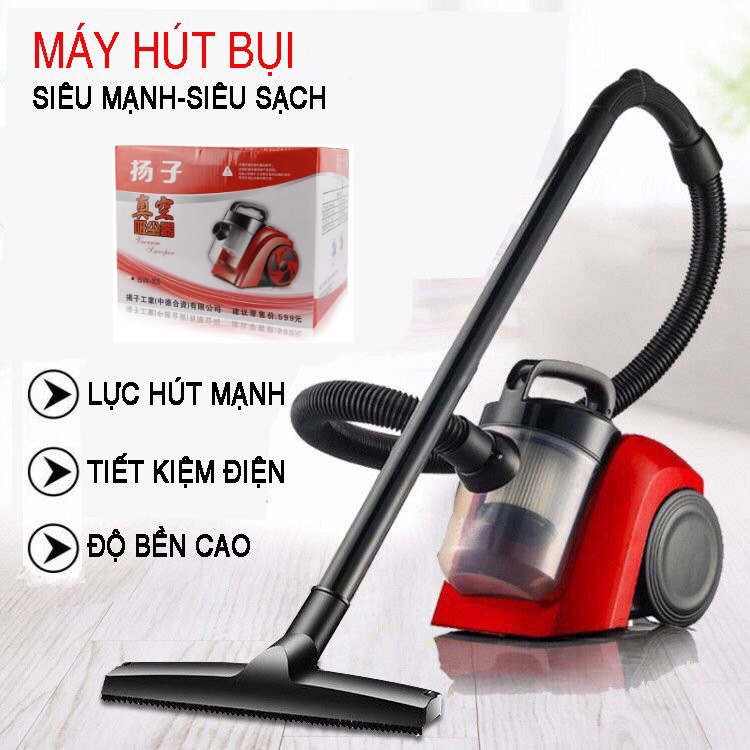 Máy hút bụi gia đình, hút bụi cầm tay công suất lớn dễ dàng dọn dẹp nhà cửa [BH 12 Tháng]