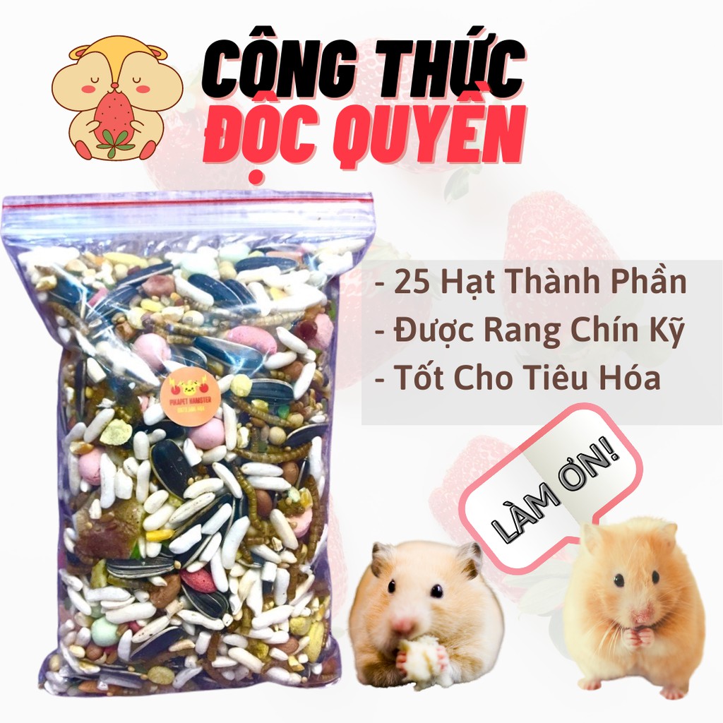 Thức ăn đặc biệt, các loại hạt ngon cho Hamster