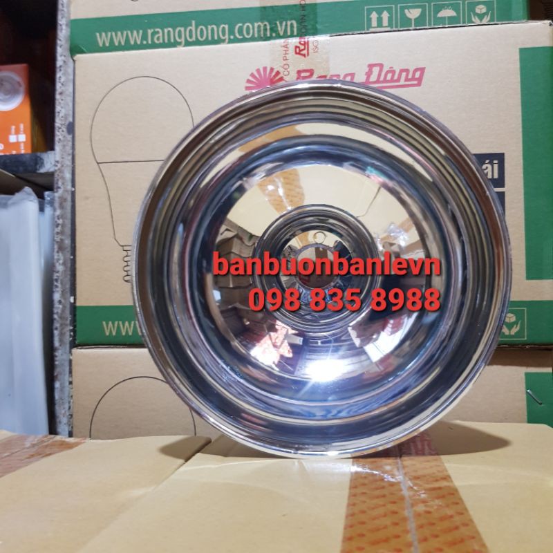 Chao đèn nhựa mạ bạc phản quang Nival 20cm