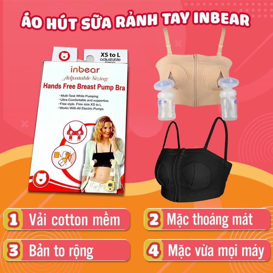 Áo hút sữa rảnh tay có dây