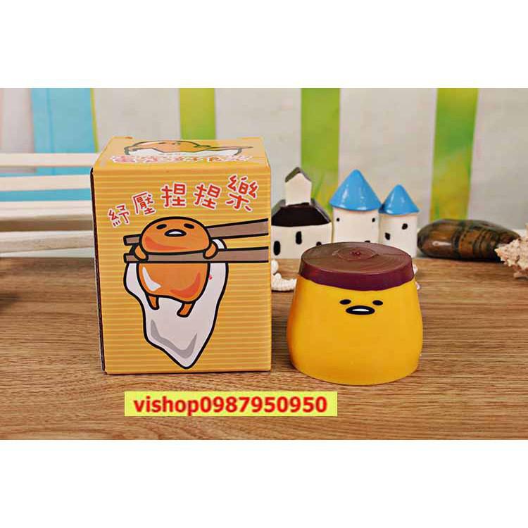 GUDETAMA SQUIShY trút giận bánh phô mai