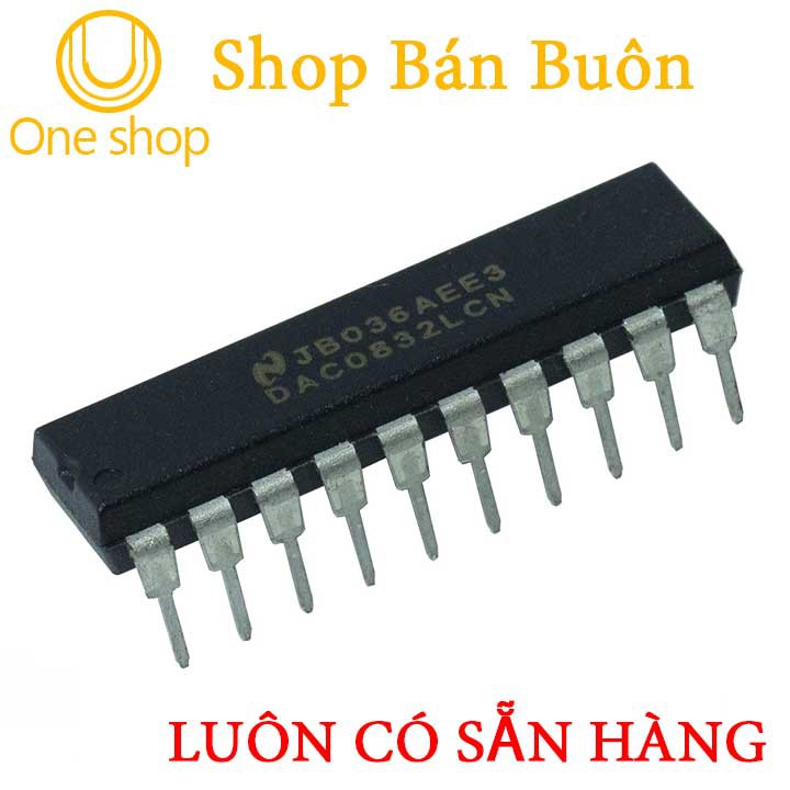 Linh Kiện DAC0832LCN D/A DIP20