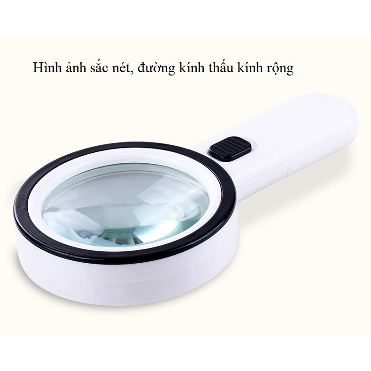 Kính Lúp 30X Cầm Tay Có Đèn K2288-85