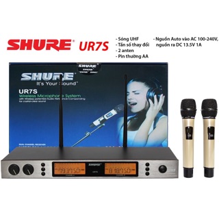 Micro không dây shure UR7S