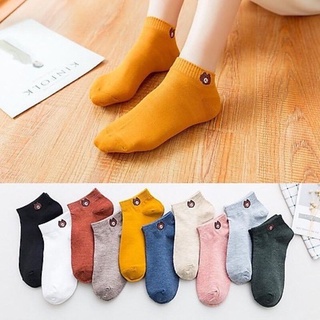 [Set 10 đôi]Tất - Vớ Nữ Hình Gấu Brown