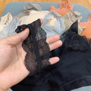 Áo Bara Croptop Ren Cực Xinh