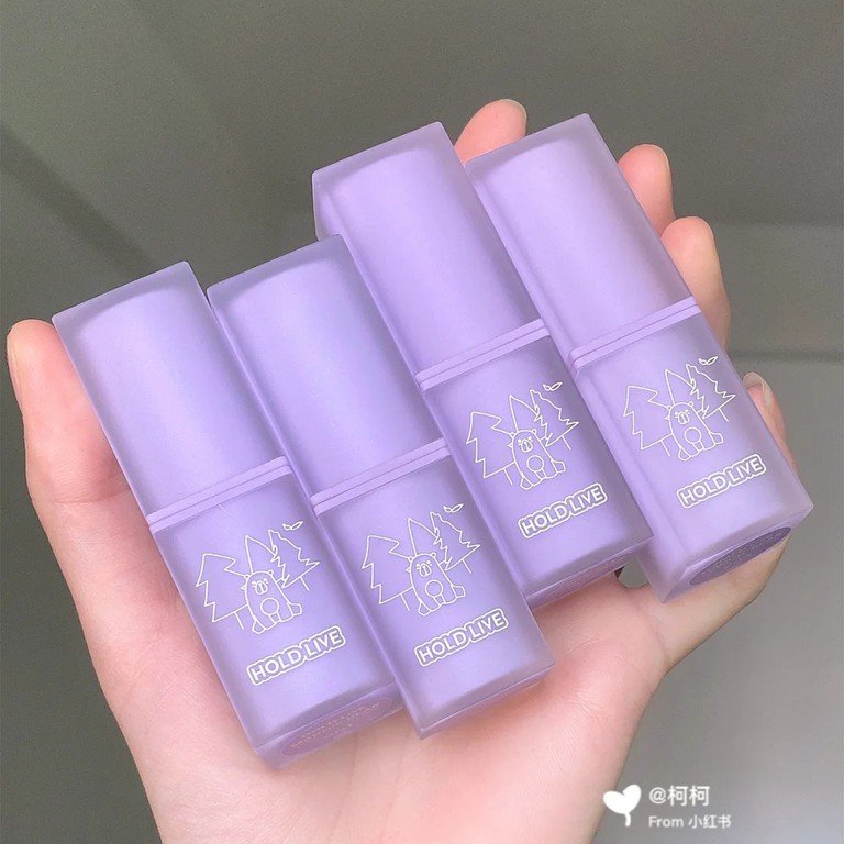 [HOT  sale ] Son Kem Lì Nội Địa Trung  Hold live  vỏ họa tiết gấu tím xinh xắn hợp thời trang  Nội Địa Trung | BigBuy360 - bigbuy360.vn